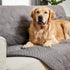 Gorilla Grip 100% Waterproof Dog Blanket, Pet Friendly Washable Couch Cushion Protector Cover (30x70, Charcoal)