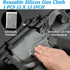 Universal Gun Cleaning Kit, 2 X 2 Inches Gun Cleaning Patches, 6 Inches Gun Cleaning Swabs, Reusable Form Swabs, 3 Pcs