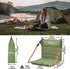 EULANT Lightweight Inflatable Folding Seats for Camping Chair with Back Support and Adjustable Straps,Foldable Bleacher