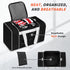 doksmeria MMA, Boxing Gym Duffle Bag, Breathable Mesh Gym Bag for Boxing Gear | Wet Pocket, Privacy Pocket & Removable