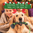 Christmas Dog Tug Toys, Large Chew Toy for Aggressive Chewers, Easy to GRAP, Ideal for Training, Hand Made (Green)