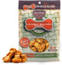 Gaines Family Farmstead Sweet Potato Peanut Butter Topped Dog Bones, All Natural, 8 Ounce Bag