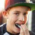 Shock Doctor Braces Football Mouth Guard, Upper & Lower Teeth Protection, Adult/Youth Sizes