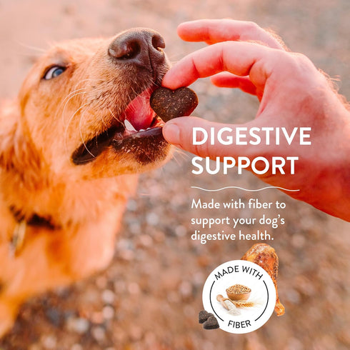 Shameless Pets Soft-Baked Dog Treats, Duck Duck Beet - Healthy Chews for Digestive Support, Made in USA (1-Pack)