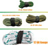 Gun Snake Cleaner, Barrel Rope for Handguns and Rifles, Gun Cleaning Kits with Cloth and Supplies