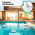 HEIMVERT IPX8 Swimming 1 Pack) Wireless Digital Pool Thermometer Floating, Easy-to-Read Display, Waterproof