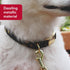 Coastal Pet Accent Metallic Adjustable Dog Collar, Comfortable with Sturdy Metal Buckle, Bright Black Galaxy, 5/8" x