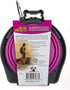 Loving Pets - Bella Roma Double Diner Portable Travel Dog Bowls - Collapsible Combined Dog Food & Water Bowls (Pink,