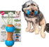 SPOT Bam-Bones Plus Gigglers Dumbbell Durable Dog Chew Toy, for Medium Aggressive Chewers,