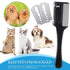 3 Pcs Pet Dog Cat Razor Comb | 50 Pcs Replacement Razors | Grooming Tool for Dog Cat
