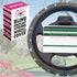 Universal Colorful Bling Crystal Rhinestones Golf Cart Steering Wheel Cover, Anti Slip, Great Gifts