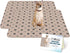 EZwhelp Reusable Dog Pee Pads, Washable Waterproof Mats for Potty Training or