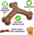 Chew King Dog Bacon Lovin’ Wishbone, Textured Nylon Bones, Bacon Flavored Chew Toy for All Breed Sizes