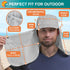 SUN CUBE Fishing Sun Hat with Neck Flap | UV Protection Outdoor Bucket Cap with Face Covering