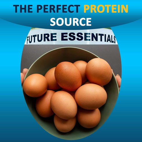 (10 Backpacking #2.5 (8 oz 18 Powdered Whole Eggs | Long Term Storage years shelf life) Emergency Supply | Hiking