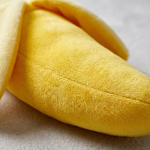 Plush Banana Dog Toy, Squeaky Stuffed Chew Toy for Small Medium Large Dogs, Puppy Boredom ToysSqueeze Squeaker Puppy