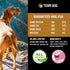 Freeze Dried Turkey Dog Treats for Training | Healthy Gluten Free, Grain Free | No Fillers or By-Products | 5.2 Oz