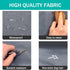 Waterproof Dog Bed Cover 30Lx20Wx4H Inch, Heavy Duty Oxford Replacement Cover with Zipper, Grey, Cover Only