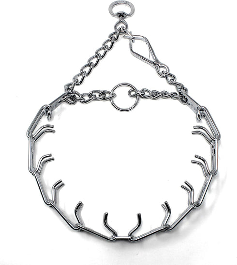 HS HERM. SPRENGER GERMANY Prong Dog Training Collar - Quick Release Buckle Ultra-Plus Chrome Plated Steel for Dogs