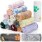 Chumia 18 Pcs Fleece Blanket for Puppy Dog Kitten Cat Pets, Cute Soft Warm Sleep Mat Cover (23 x 16 inch)