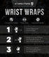 Gymreapers 18" Weightlifting Wrist Wraps (IPF Approved) with Heavy Duty Thumb Loop, Best Support for Powerlifting