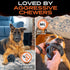 K9 5.5 Monster Ultra Durable Dog Ball - Lifetime Guaranteed - Tough, Heavy Duty Dog Toy for Aggressive Chewers - Safe