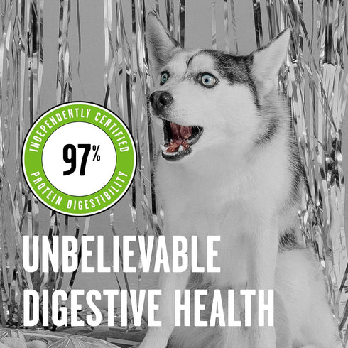 BIXBI Rawbble Freeze Dried Dog Food, Pork Recipe, 4.5 oz - 97% Meat, No Fillers - USA Made Raw Dog Food for Meal or