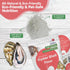Hermit Crab Supplement Bundle Greensand, Oyster Shell Powder and Worm Castings Molting Support, Natural Calcium