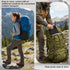 Ptwola Backpacking Portable Seat Cushion Sponge Camping Sitting Pad Folding Seat Pad Mat Comfort Thick Travel Stadium