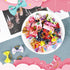 Chenkou Craft 50pcs/25pairs Puppy Yorkie Dog Hair Bows, Rubber Band Pet Grooming Products, Mix Colors & Patterns