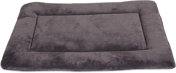 Petmate Aspen Pet Rectangular Kennel Mat, Dark Gray, 16.0" L x 9.0" W x 1.5" Th, for 19' Crates
