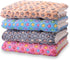 FJWYSANGU Fluffy Pet Cat Blanket, Soft Coral Velvet Puppy Cushion Mat, Warm Cover Pad in Dark Blue