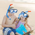 Kids Snorkel Set, Anti-Fog Mask with Nose Covers for Youth, Boys & Girls Age 5-12