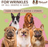 Natural Dog Company Wrinkle Wipes for Dogs, 50 Count, Hypoallergenic Cleaning & Deodorizing Wipes for Grooming