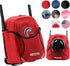 Guardian Rookie Baseball Backpack for Boys or Girls - Bat Pack Bag for Kids with External Helmet Storage, Holds Two Bats