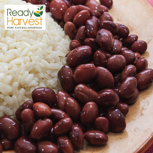 #10 25-Year 3 lbs Ready Harvest Emergency Food - Red Beans | Pre-cooked Beans, Just add hot Water | Can | Shelf Life |