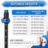 TheFitLife Trekking Poles for Hiking and Walking, Lightweight Aluminum with Natural Cork Grip