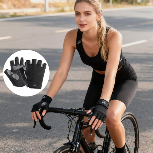 CaySep Workout Exercise Gloves for Men Women Non-Slip Breathable Gym Gloves for Gym Exercise Weightlifting Cycling