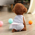 3 Pieces Reusable Dog Diapers Female Dog Period Diapers Washable Puppy Sanitary Panties with Adjustable Suspender Pet