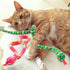CiyvoLyeen Interactive Catnip Toys - Set of 3 Snake Cat Toy for Indoor Cats, Novelty Gift for Cat Lovers