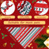 40 Pcs Christmas Dog Bandanas Bulk Adjustable Xmas Dog Scarves Bibs Triangle Reversible Puppy Bandana Pet Neckerchief