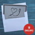 Groomers Margins 16 Pet Sympathy Cards with Envelopes, Dog Sympathy Cards for Pet Loss