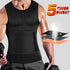 Men's Sauna Suit Shirt - Compression Vest for Gym & Exercise