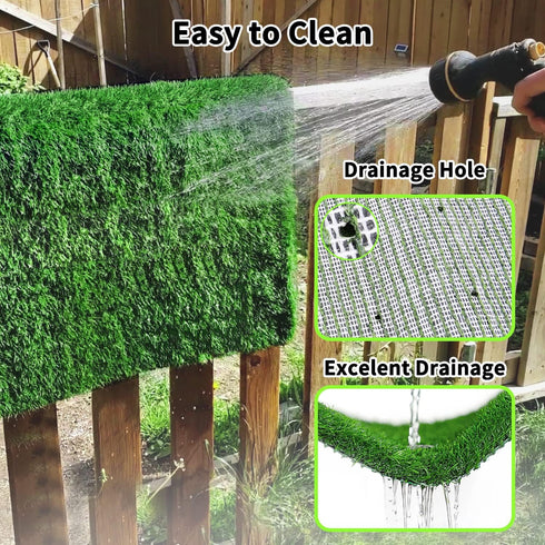 51.2 31.5 inches (1 Pack) Grass Pad for Dogs x - Strong Absorbency Soft Artificial Grass for Pets Potty Training - Easy