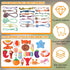 Leyndo 40 Pack Dog Chew Toys for Aggressive Dogs, Plush Squeaky and Rope Toys for Medium and Large Breeds