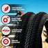 Mountain Bike Tire - Black, Single 26'' High-Performance Rubber Tire for Bicycle