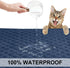 NICETOWN Waterproof Pet Blanket, Liquid Pee Proof Dog Blanket for Sofa, Reversible Furniture Protector Cover,