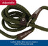 Water & Woods Braided Rope Dog Slip Leash by Coastal Pet, Heavy-Duty Leash, Green, 1/2" x 6'