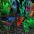 MyLifeUNIT Artificial Fish Tank Plants, 10 Pack Plastic Decorations for Aquariums