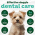 TropiClean Fresh Breath TripleFlex Toothbrush - 360-Degree Dog Dental Cleaning for Small & Medium Dogs